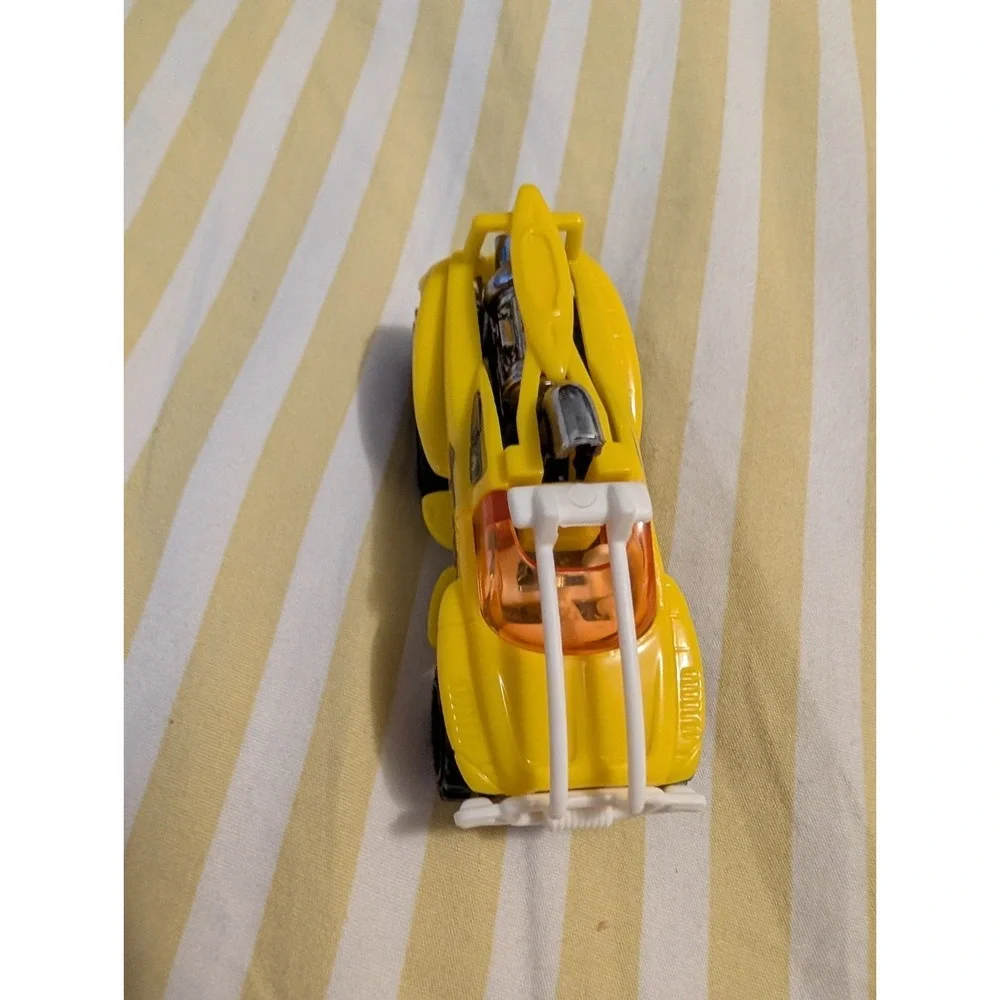 Vintage 2000 Hot Wheels XS-IVE Yellow Fuel Rally Diecast Ford Truck 1:64 Scale